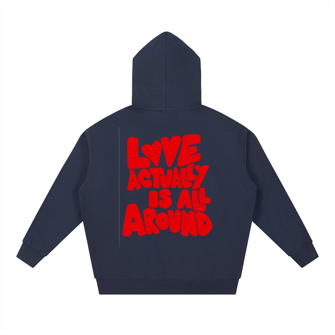 "AMOR / LOVE ACTUALLY IS ALL AROUND" HOODIE