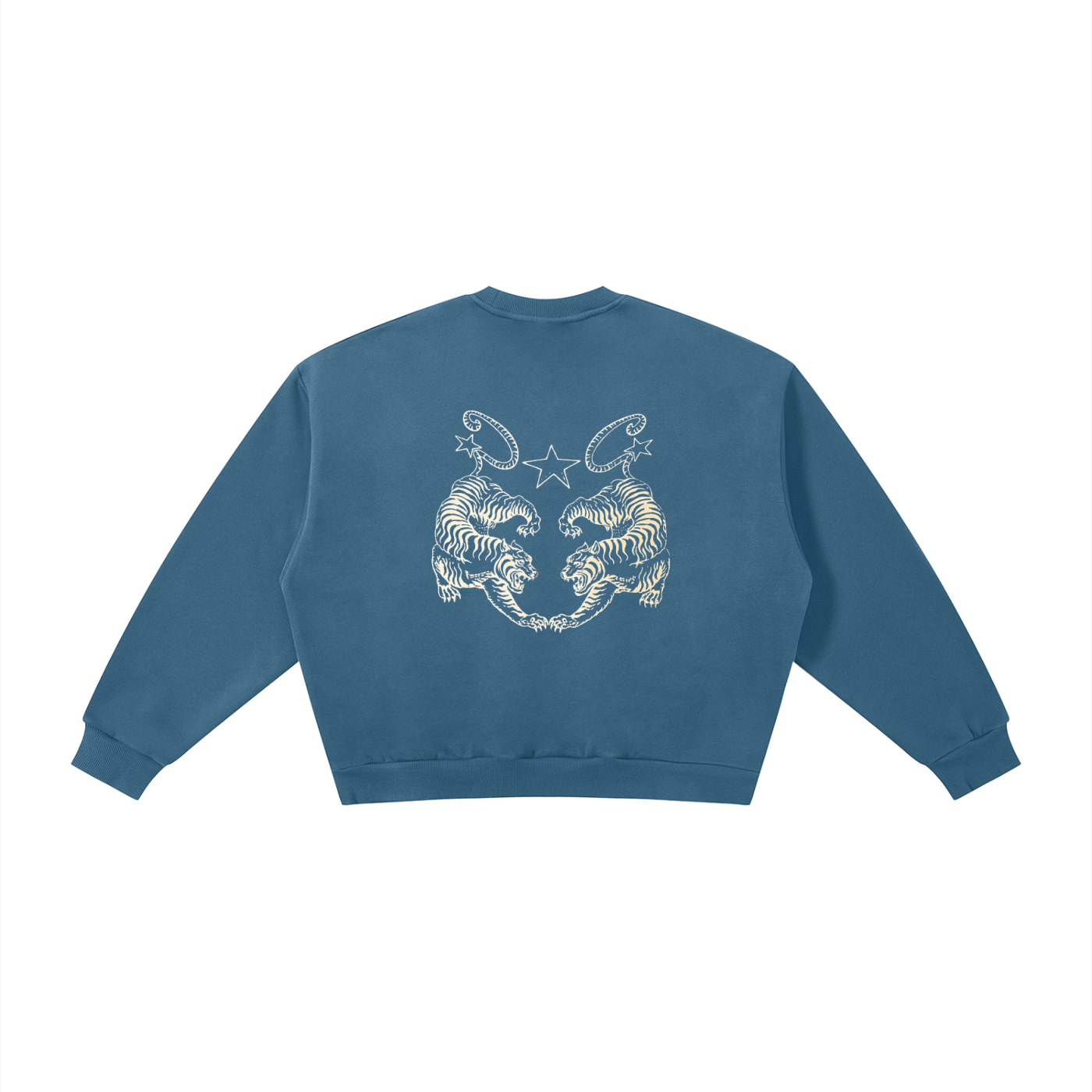 Boxy Fleece Crewneck Sweatshirt