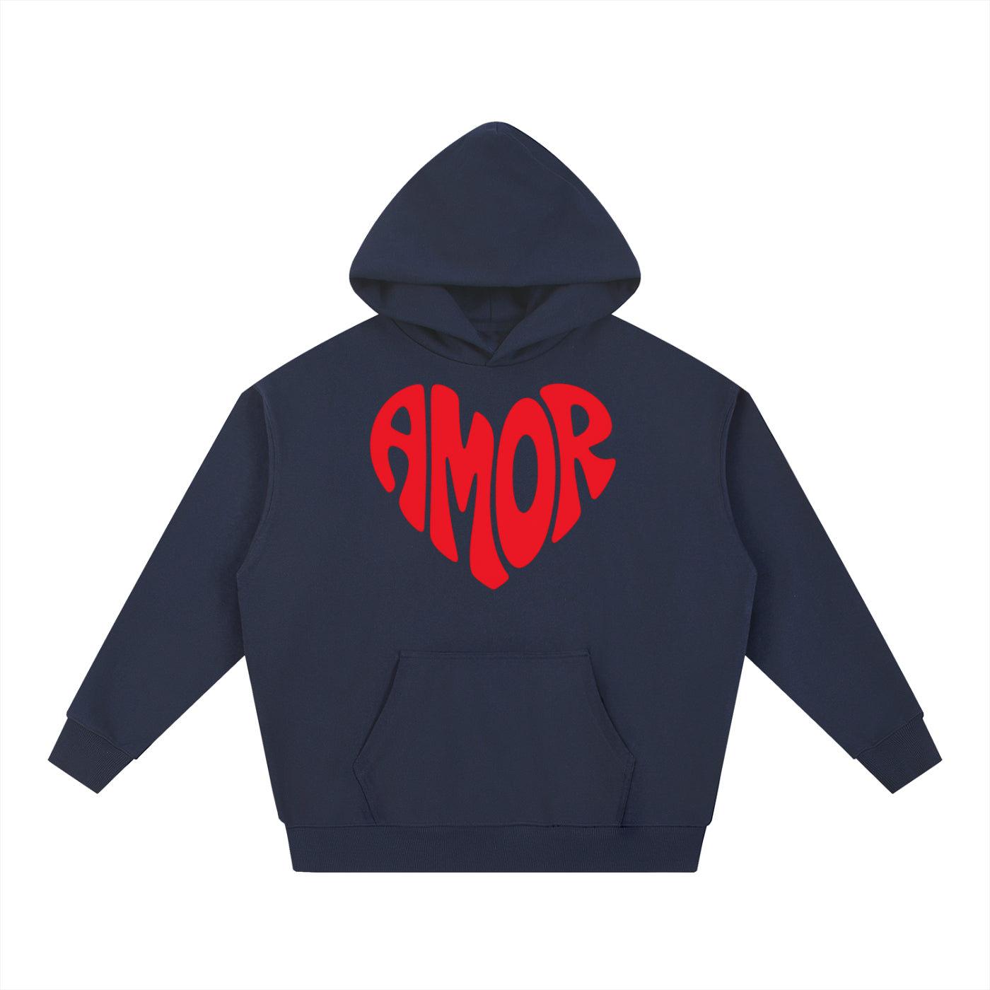 "AMOR / LOVE ACTUALLY IS ALL AROUND" HOODIE