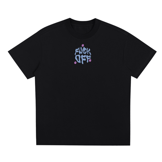 "F*CK OFF / ONLY POSITIVE ENERGY" T-SHIRT