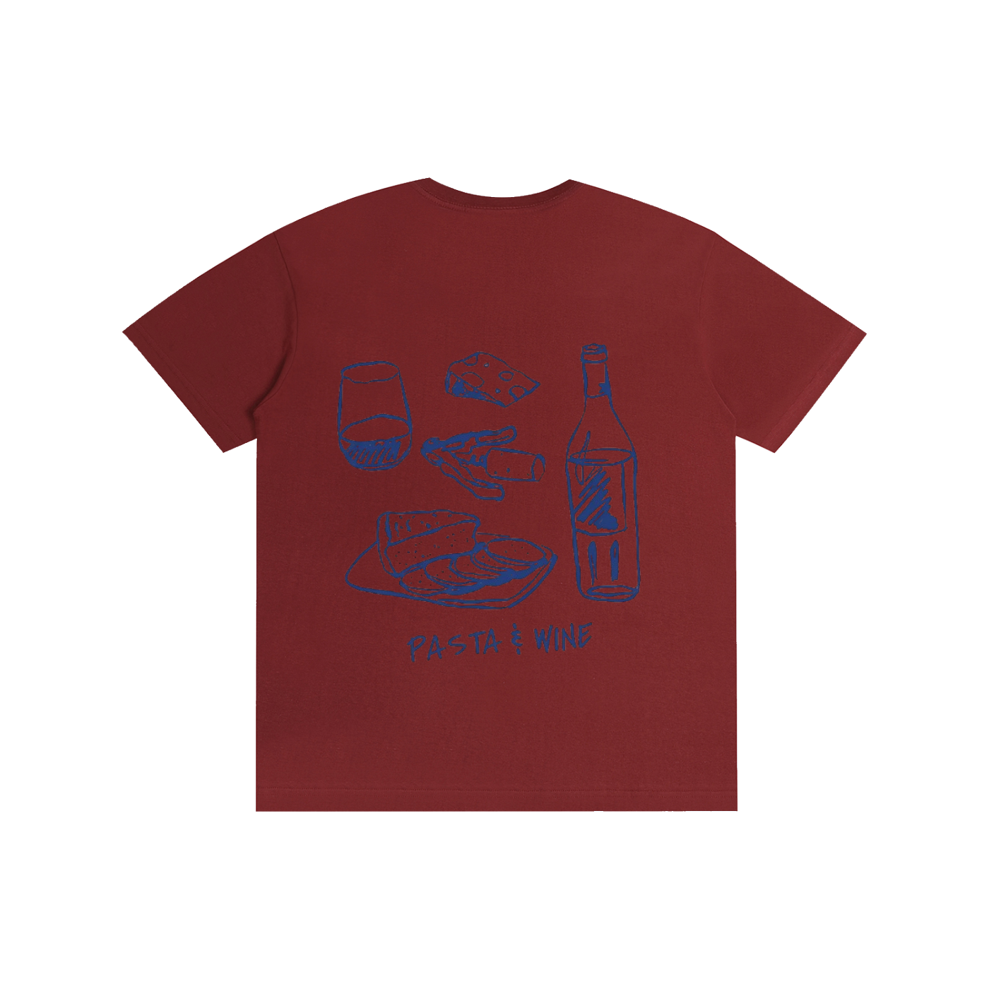 "PASTA & WINE" T-SHIRT
