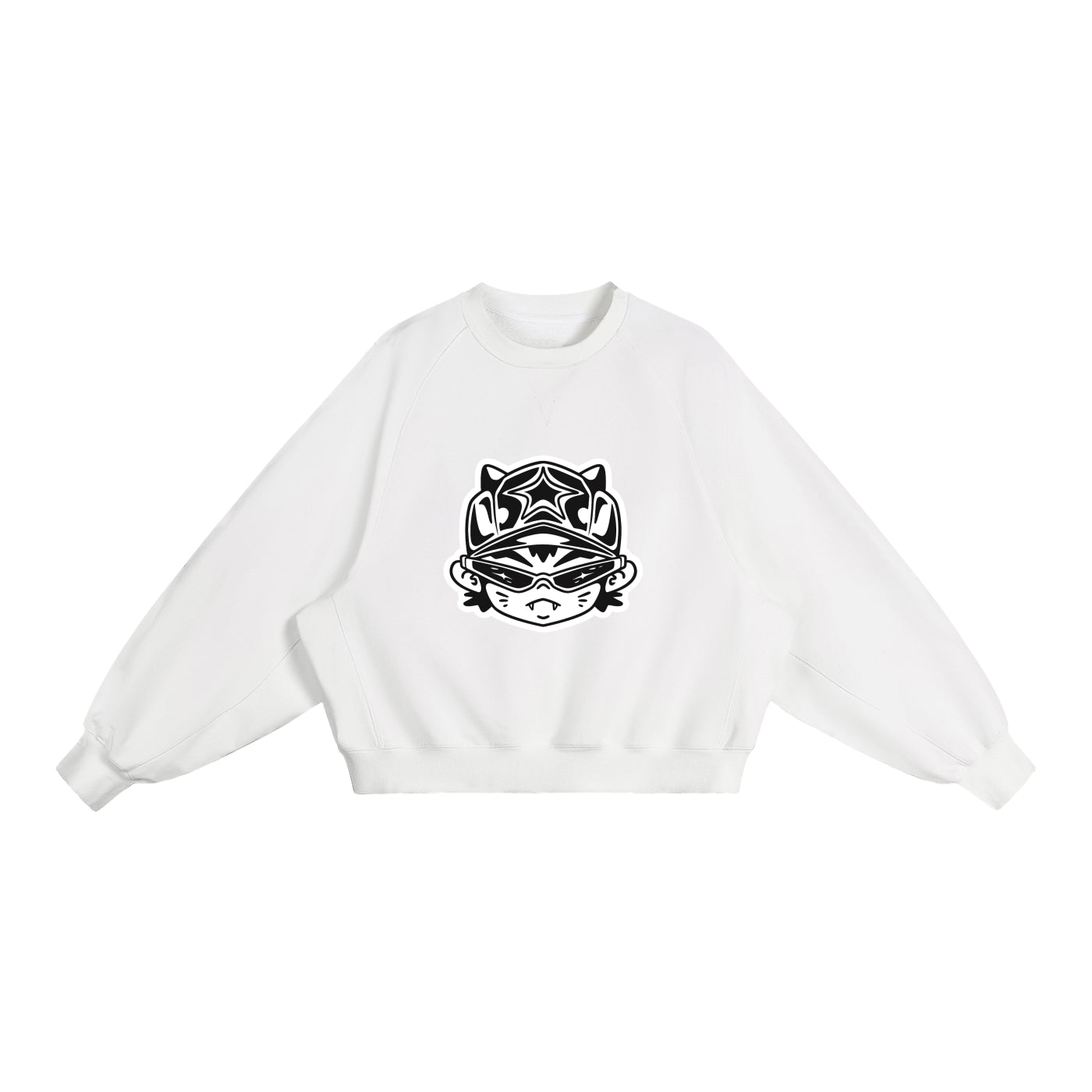 "COSMIC VISION" BOXY SWEATSHIRT