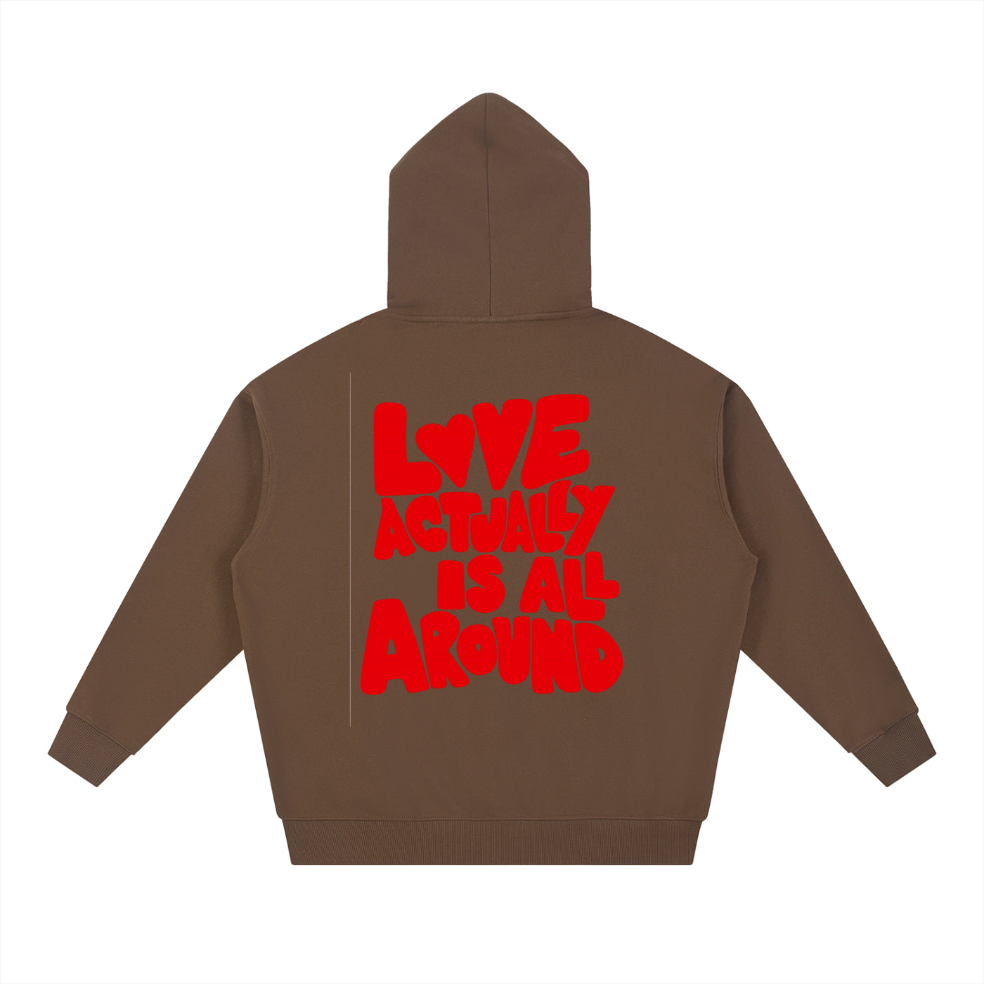 "AMOR / LOVE ACTUALLY IS ALL AROUND" HOODIE