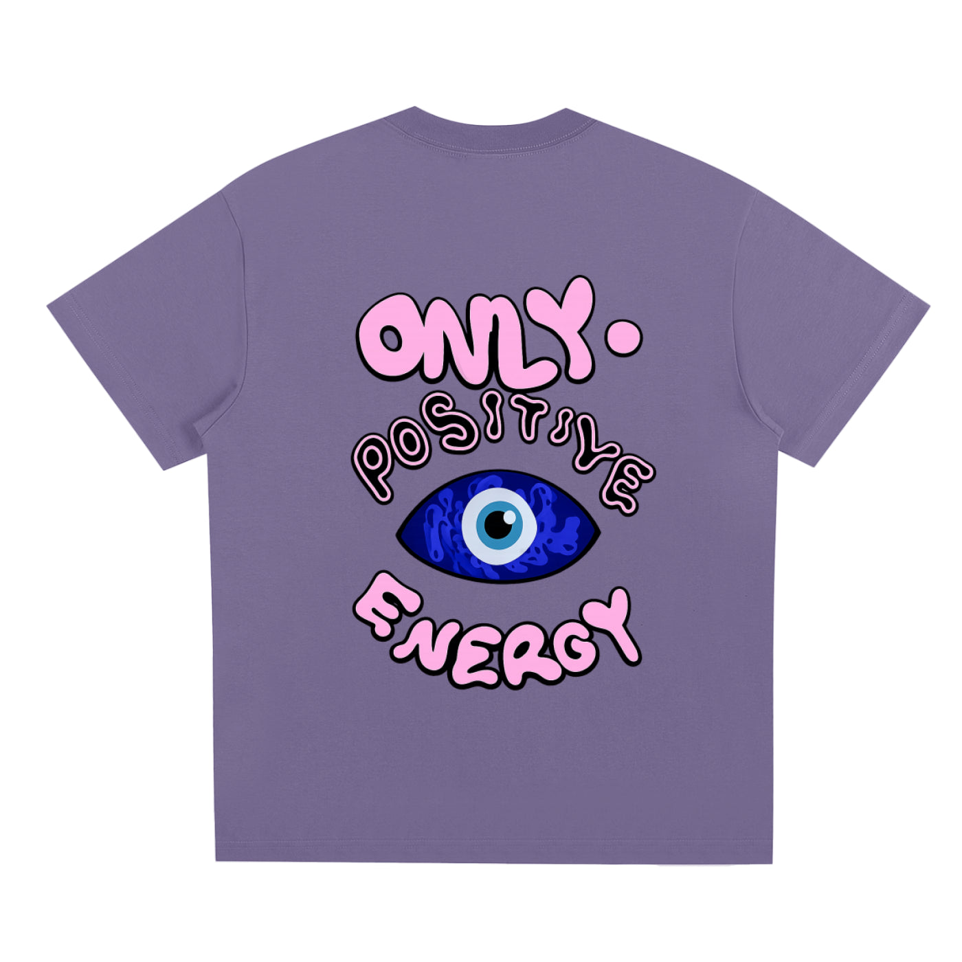 "F*CK OFF / ONLY POSITIVE ENERGY" T-SHIRT
