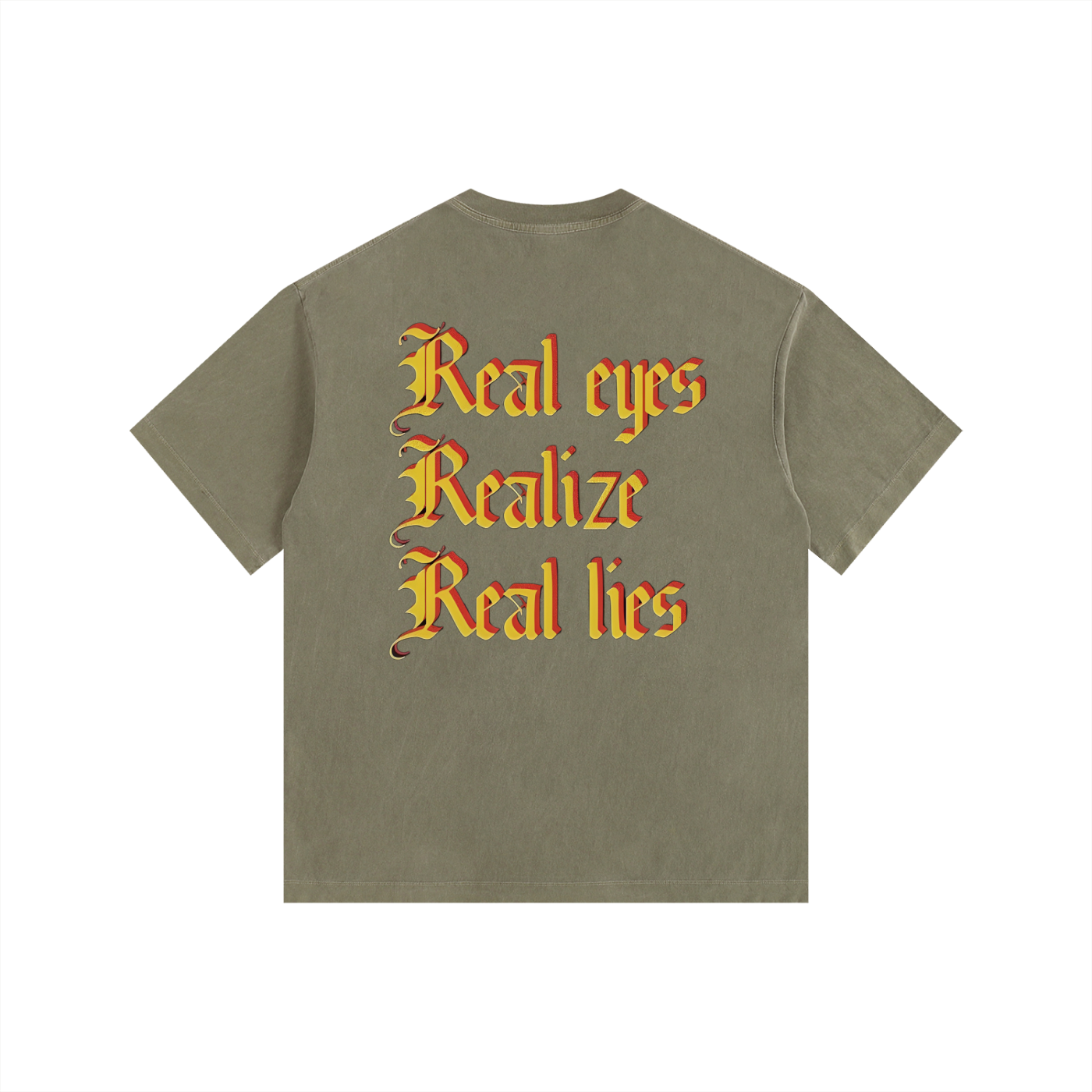 "MOTHAFUCKA / REAL EYES" T-SHIRT