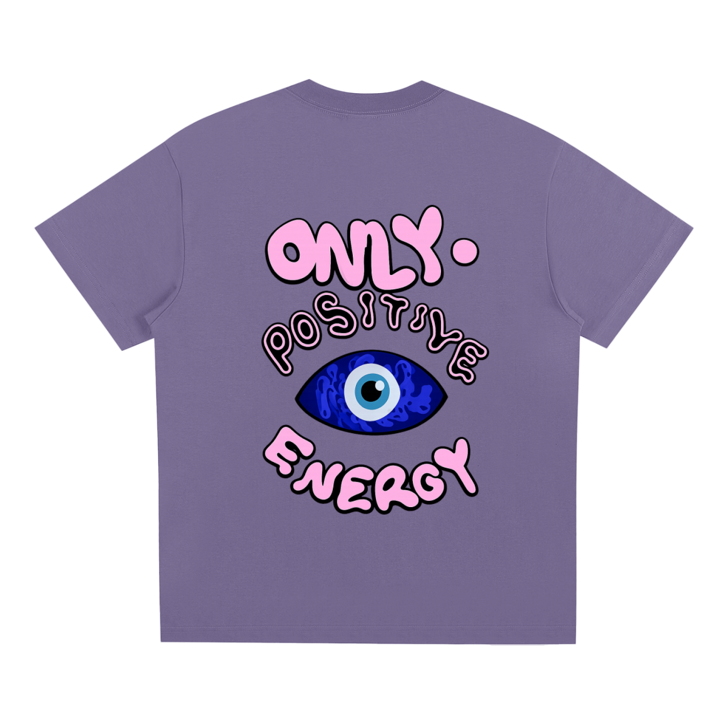 "F*CK OFF / ONLY POSITIVE ENERGY" T-SHIRT