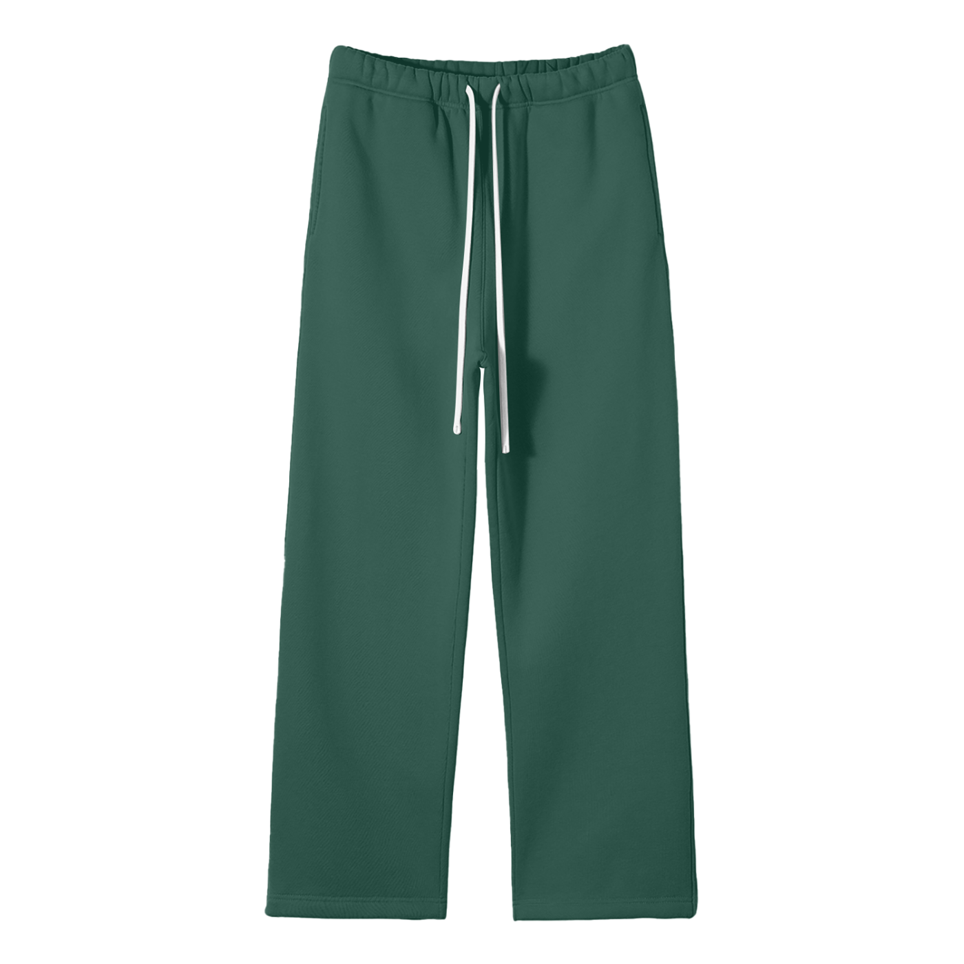 Bardibal Solid Color Fleece Straight Leg Pants