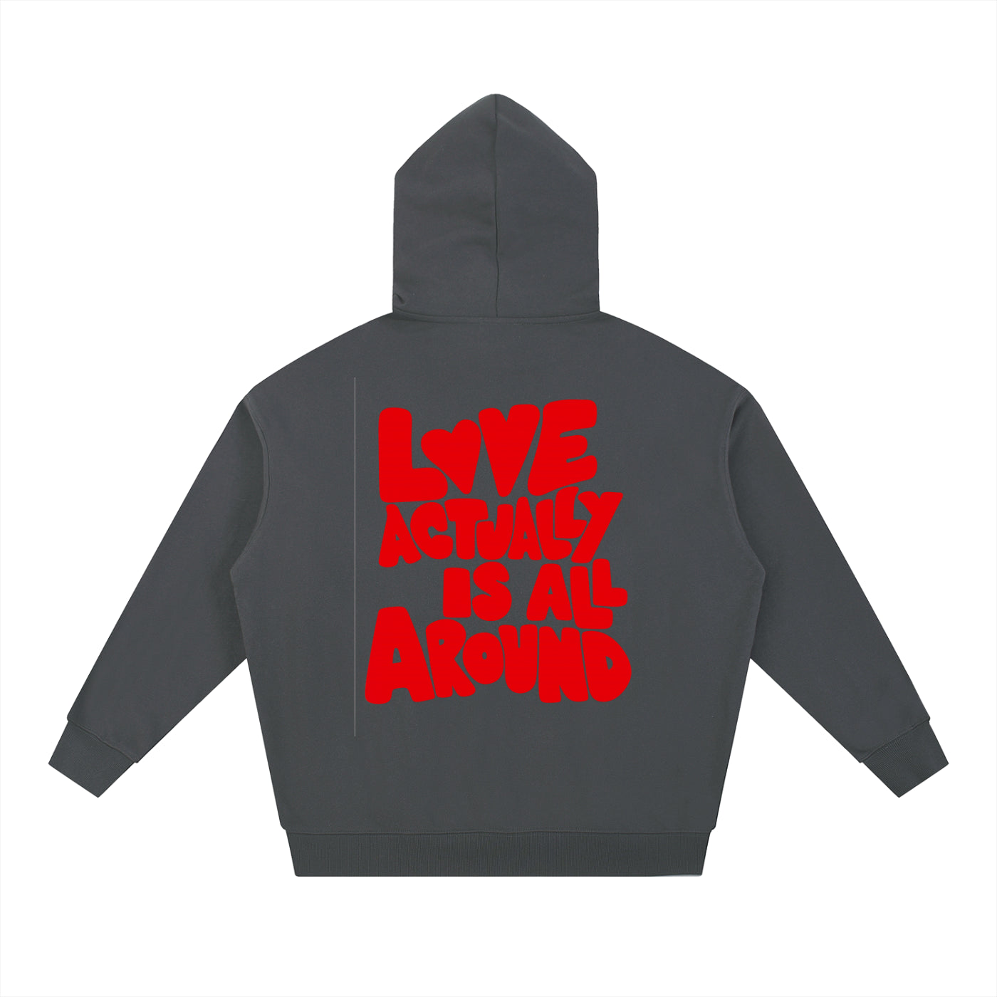 "AMOR / LOVE ACTUALLY IS ALL AROUND" HOODIE