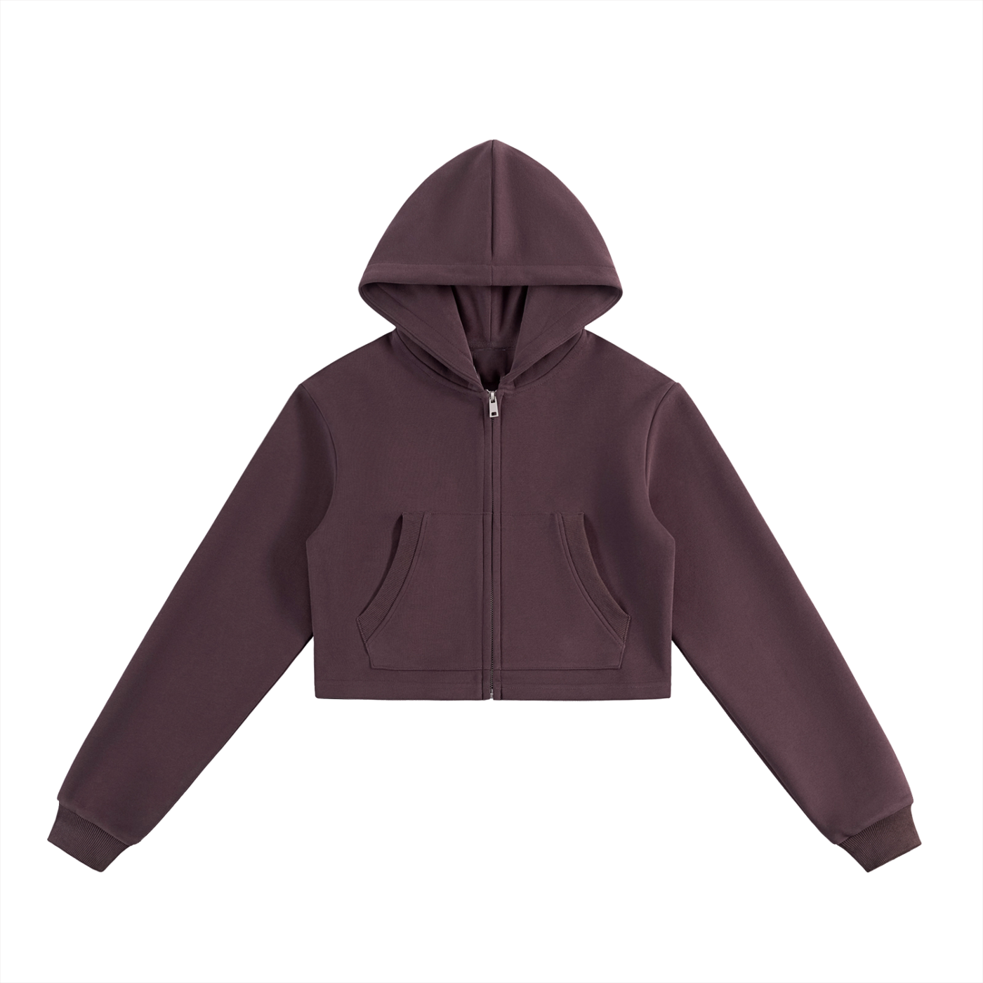 Bardibal Cropped Zip-Up Hoodie