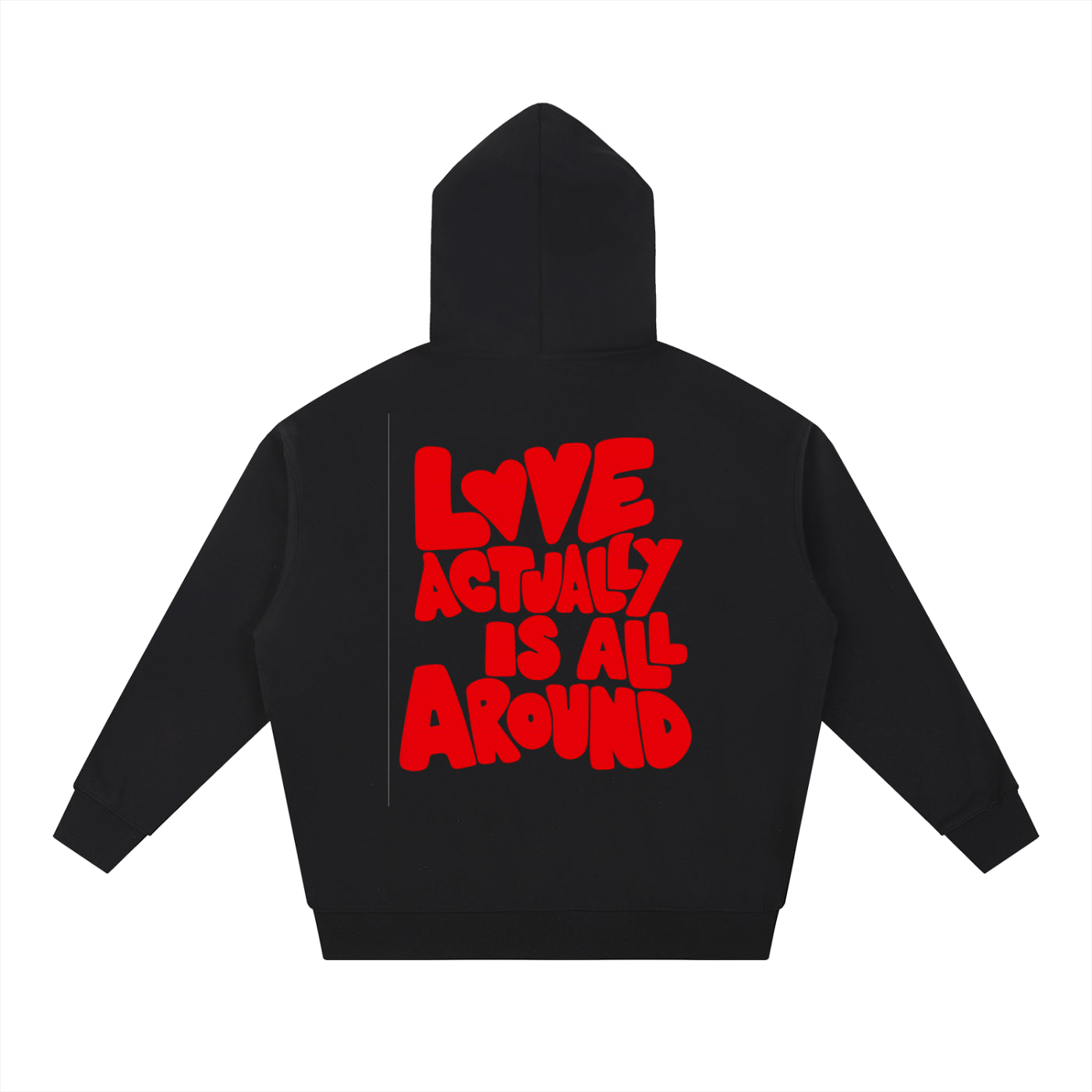 "AMOR / LOVE ACTUALLY IS ALL AROUND" HOODIE