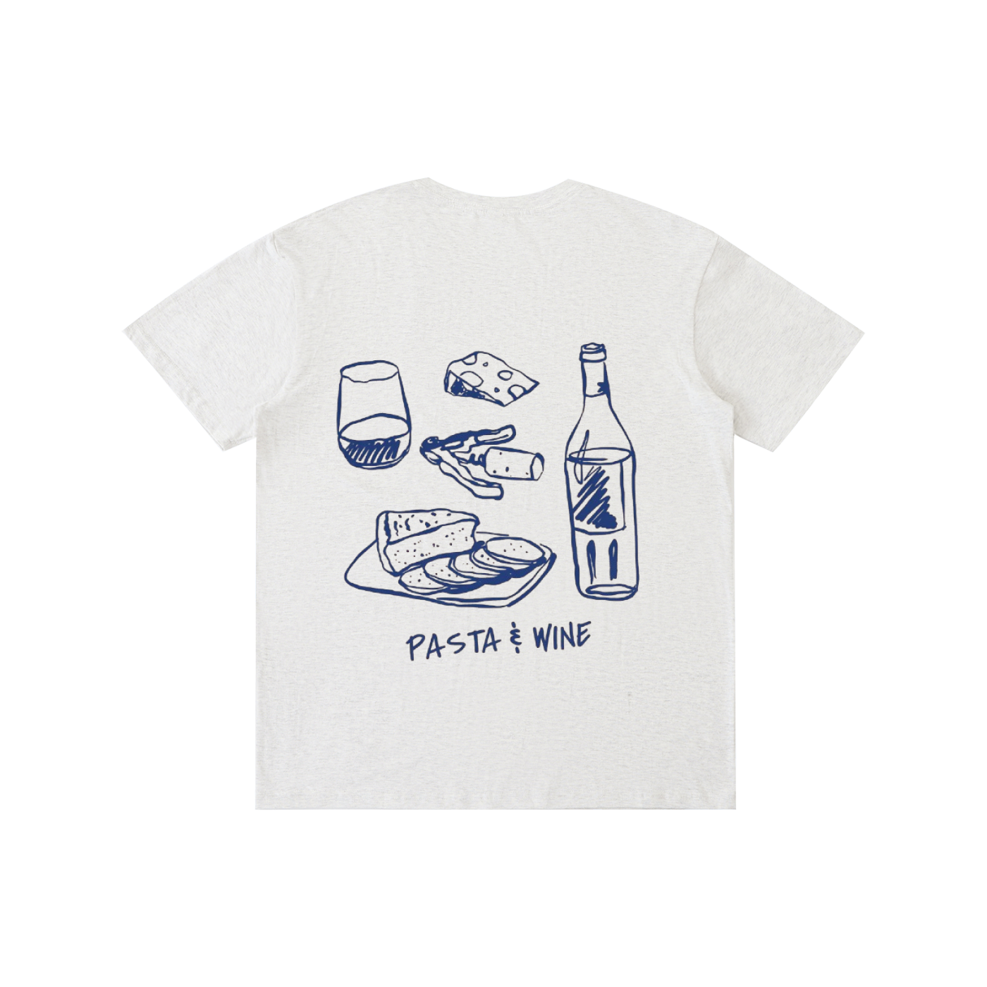 "PASTA & WINE" T-SHIRT