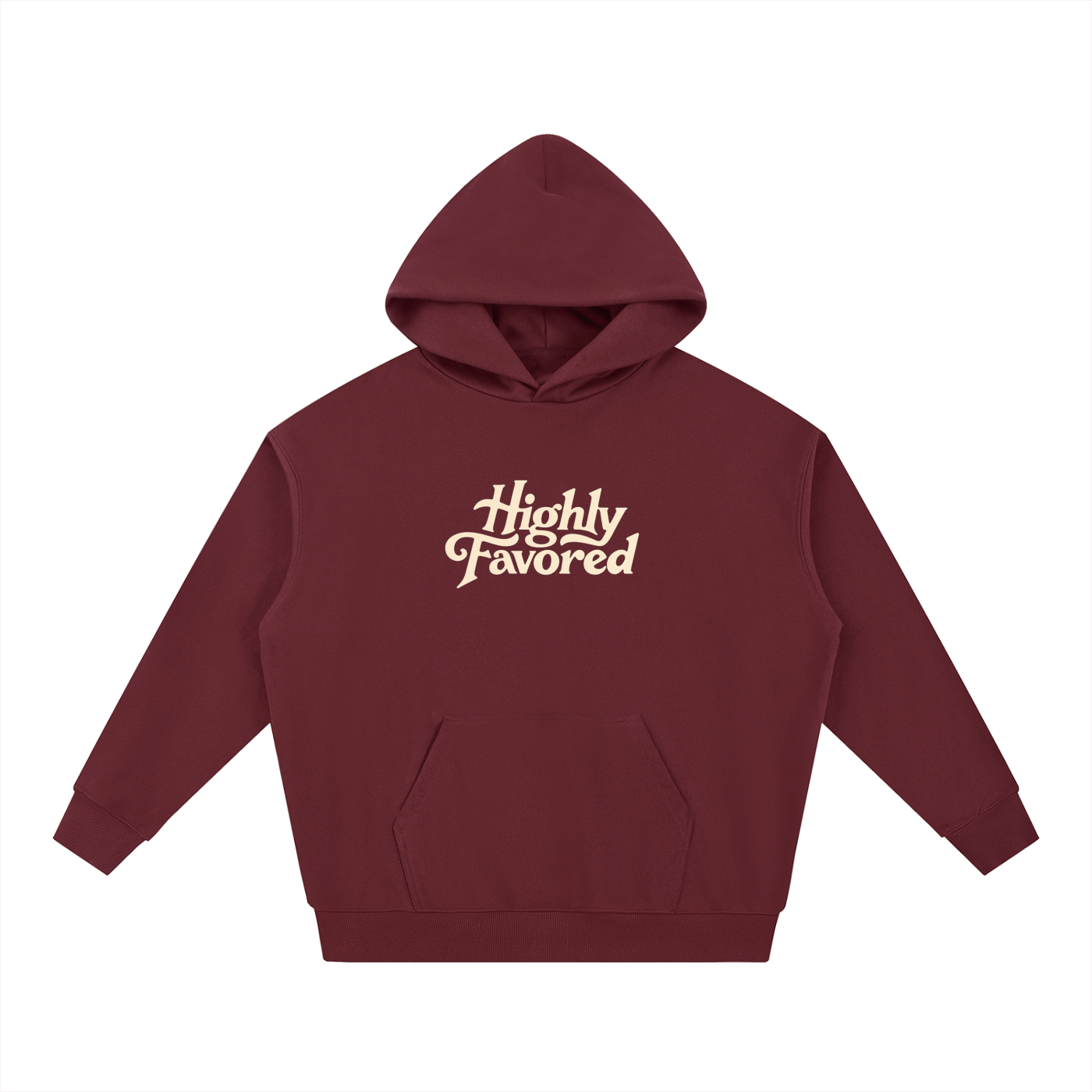 "HIGHLY FAVORED / TIGERS" HOODIE