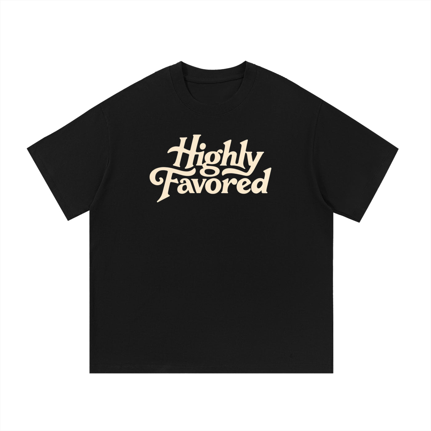 "HIGHLY FAVORED / TIGERS" T-SHIRT