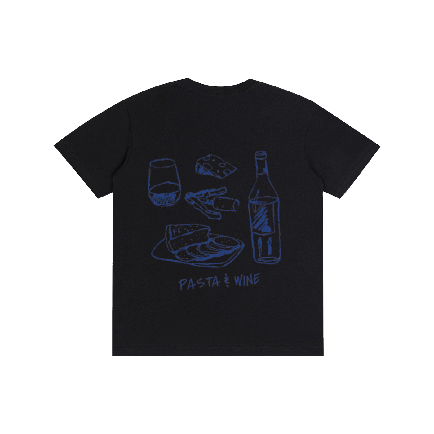 "PASTA & WINE" T-SHIRT