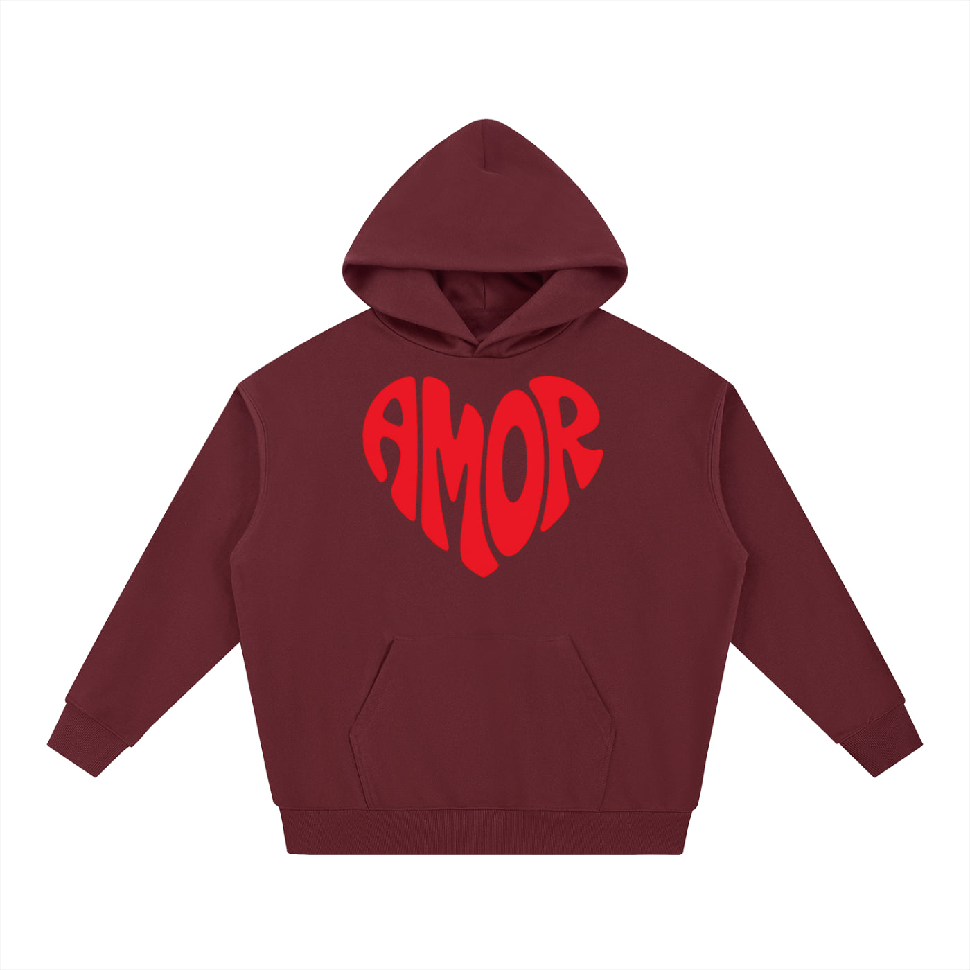 "AMOR / LOVE ACTUALLY IS ALL AROUND" HOODIE