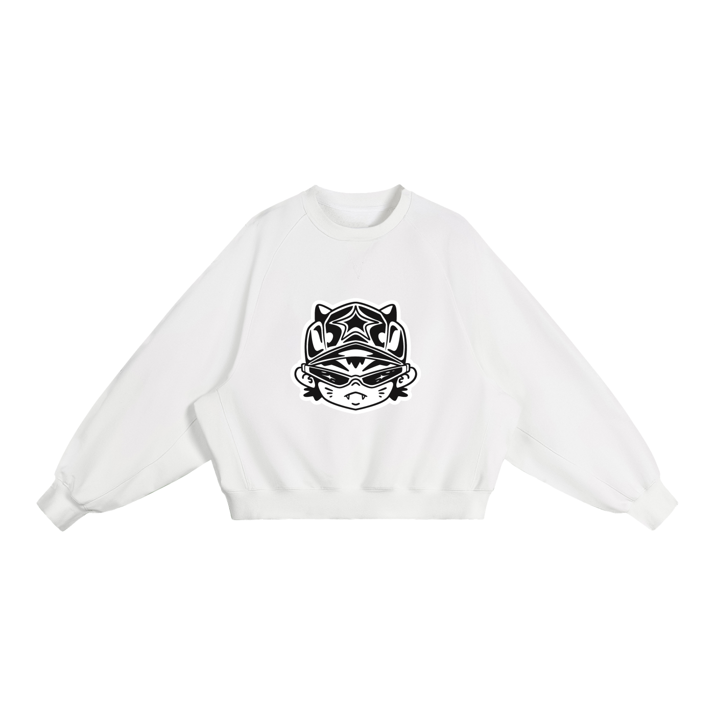 "COSMIC VISION" BOXY SWEATSHIRT
