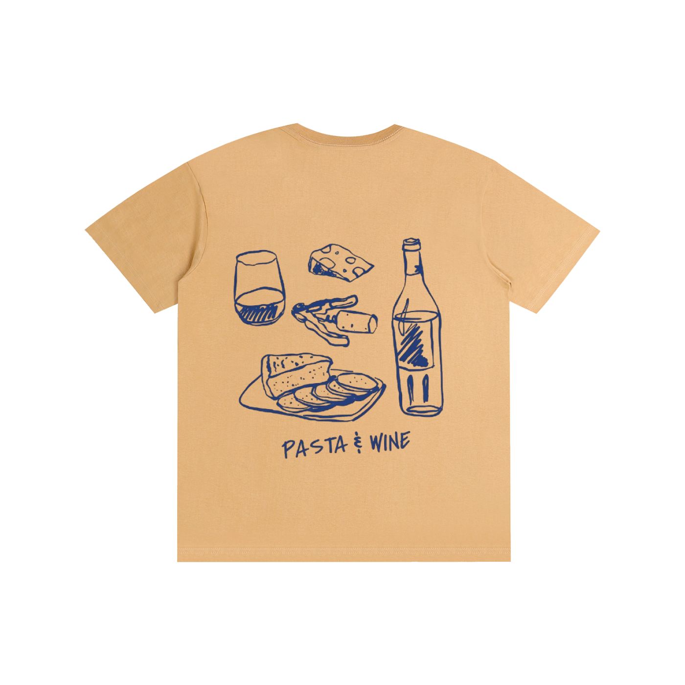 "PASTA & WINE" T-SHIRT