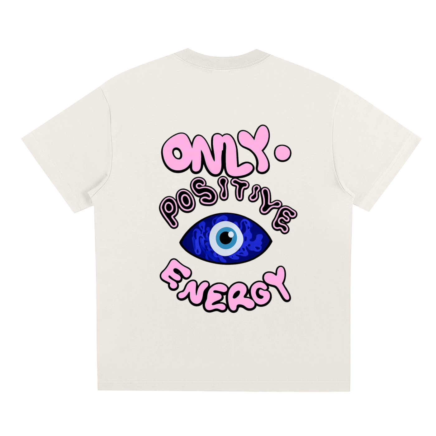 "F*CK OFF / ONLY POSITIVE ENERGY" T-SHIRT