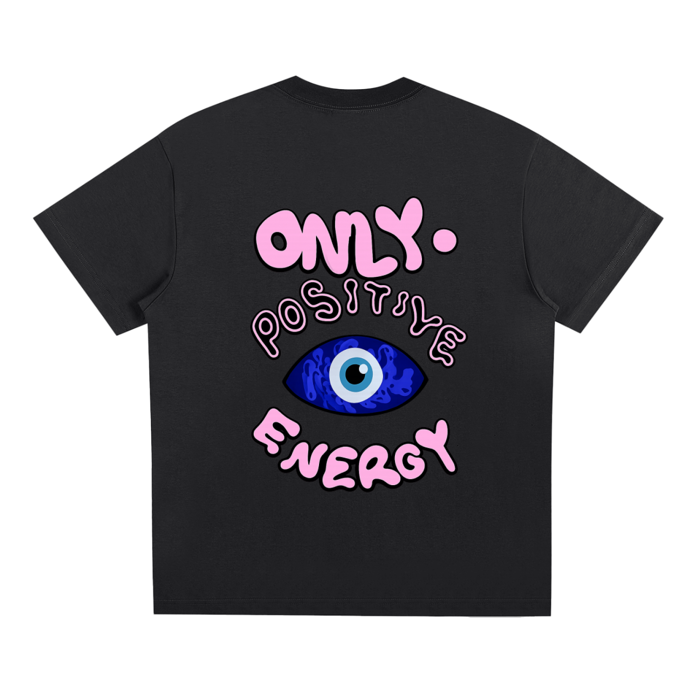 "F*CK OFF / ONLY POSITIVE ENERGY" T-SHIRT