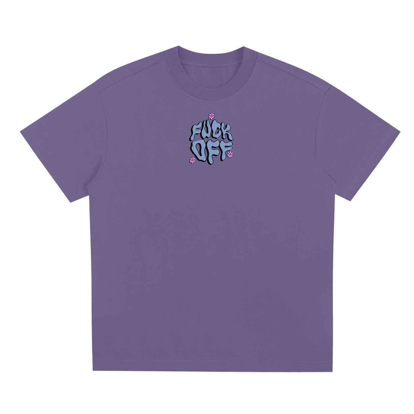 "F*CK OFF / ONLY POSITIVE ENERGY" T-SHIRT