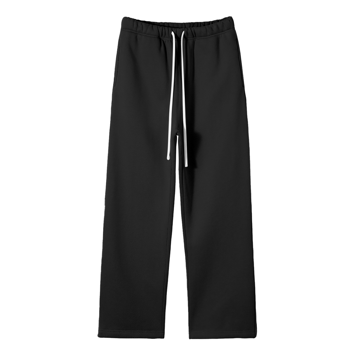 Bardibal Solid Color Fleece Straight Leg Pants