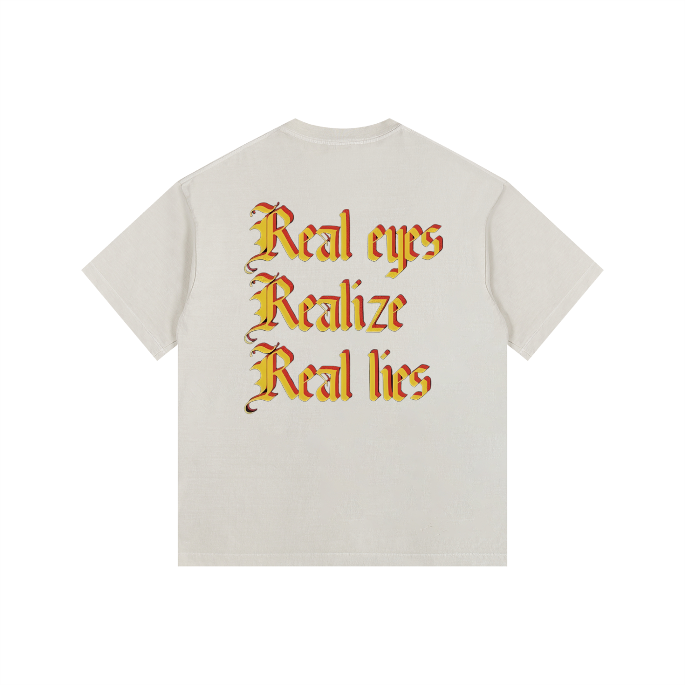 "MOTHAFUCKA / REAL EYES" T-SHIRT