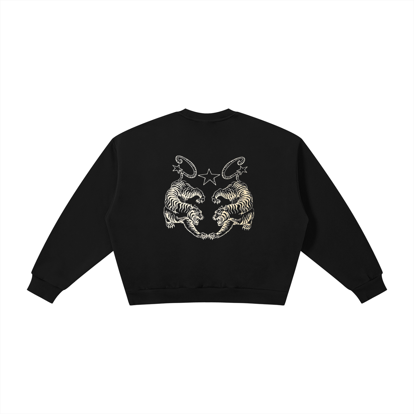 Boxy Fleece Crewneck Sweatshirt
