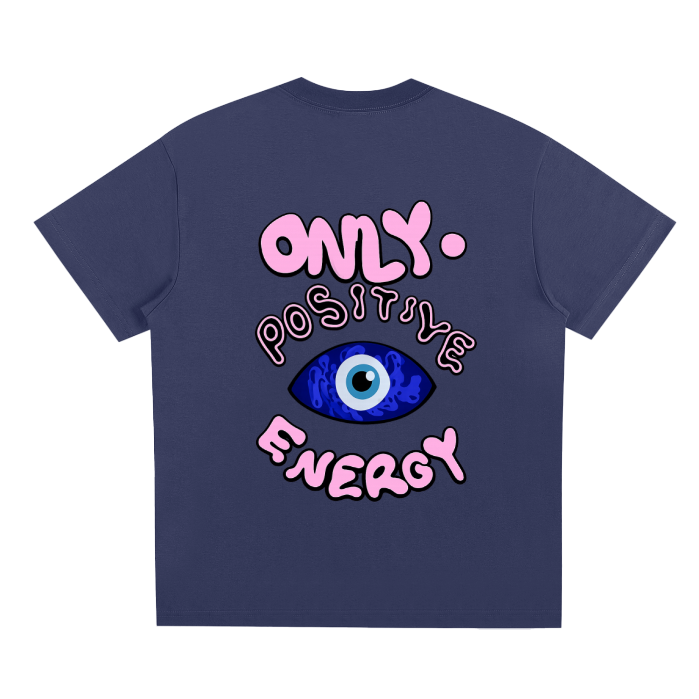 "F*CK OFF / ONLY POSITIVE ENERGY" T-SHIRT