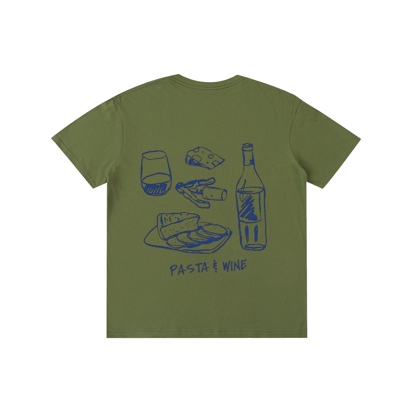 "PASTA & WINE" T-SHIRT