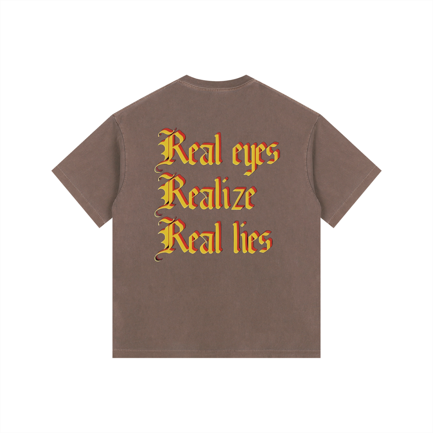 "MOTHAFUCKA / REAL EYES" T-SHIRT