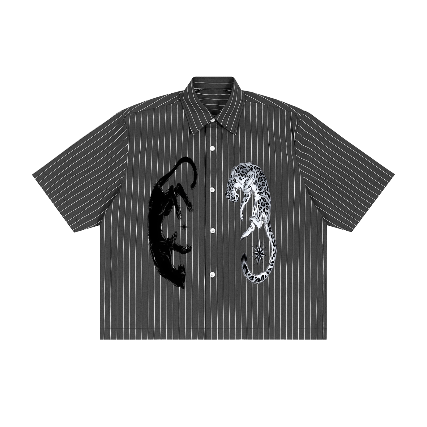 "BIG CATS / SONDER" BUTTON-UP SHIRT