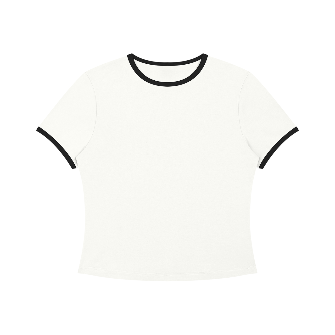 Women’s Color Block Crop T-Shirt
