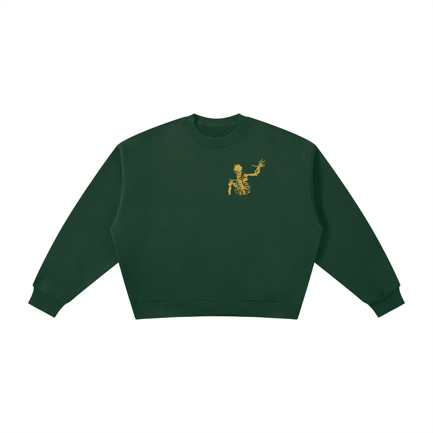 Boxy Fleece Crewneck Sweatshirt