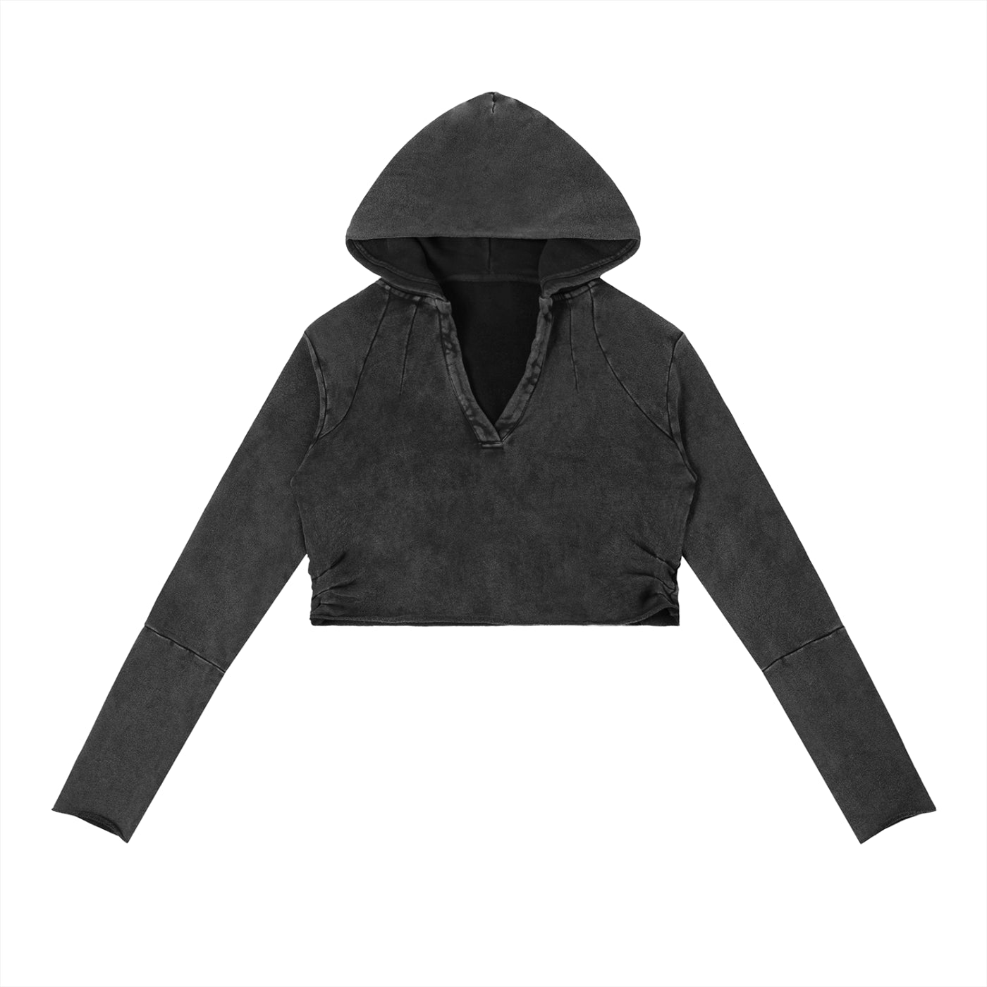 Bardibal Vintage Washed Raw Edge Hoodie