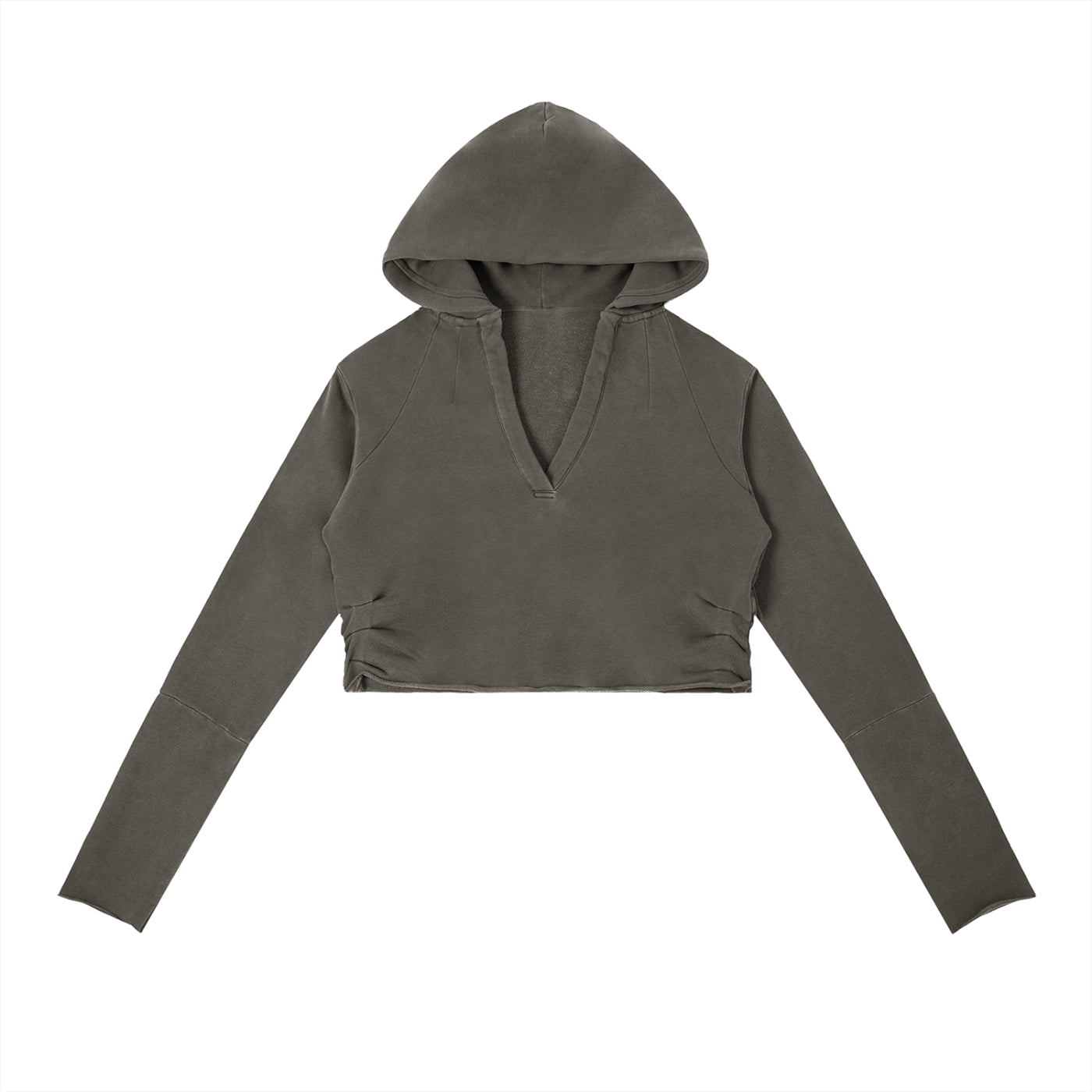 Bardibal Vintage Washed Raw Edge Hoodie