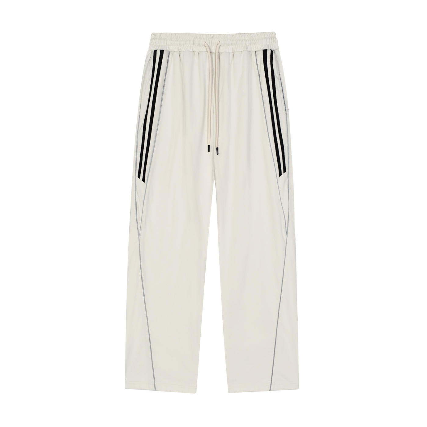 Bardibal Striped Straight-Leg Sweatpants