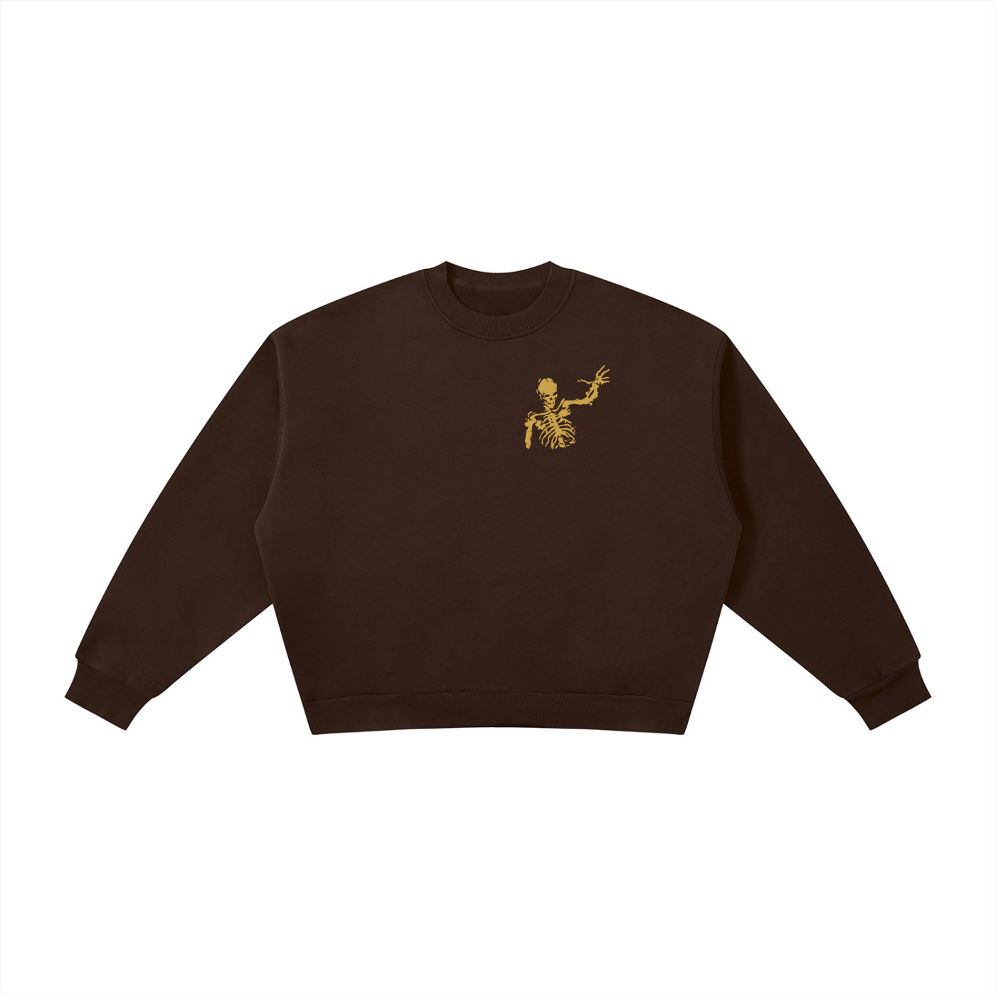 Boxy Fleece Crewneck Sweatshirt