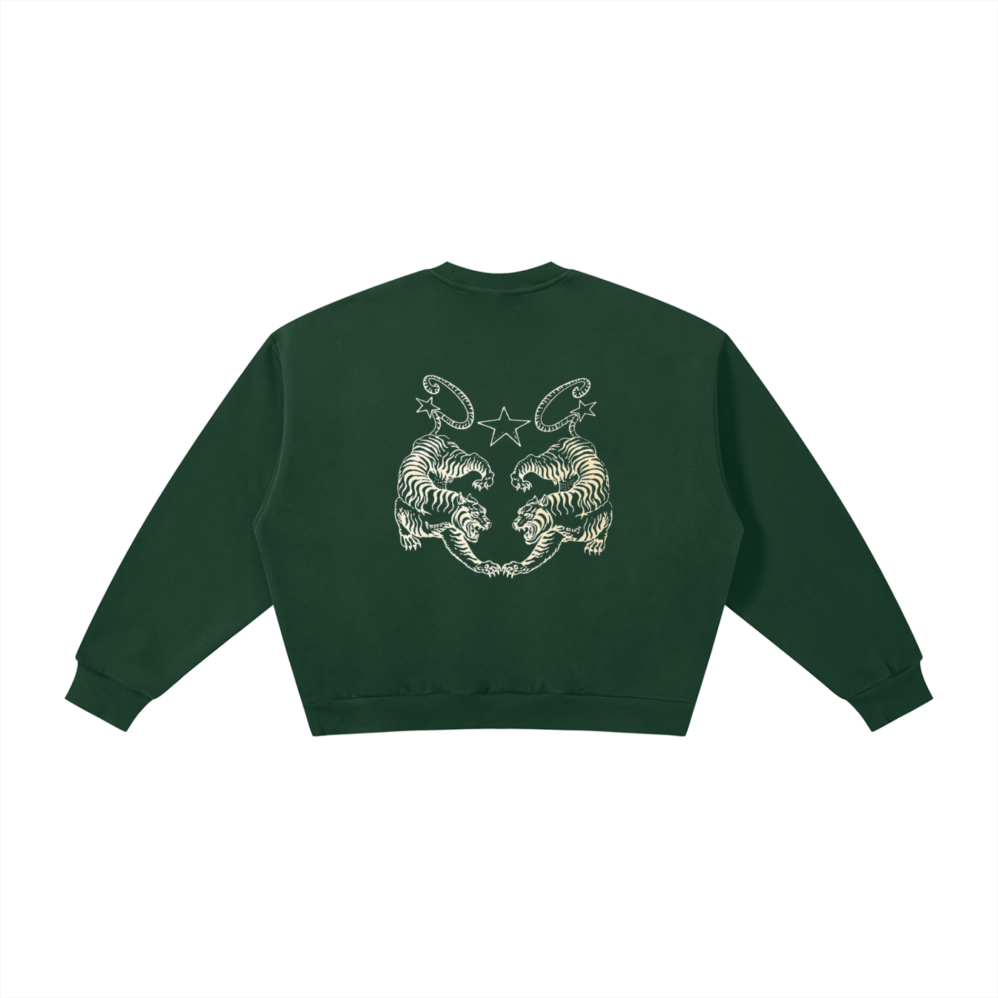 Boxy Fleece Crewneck Sweatshirt