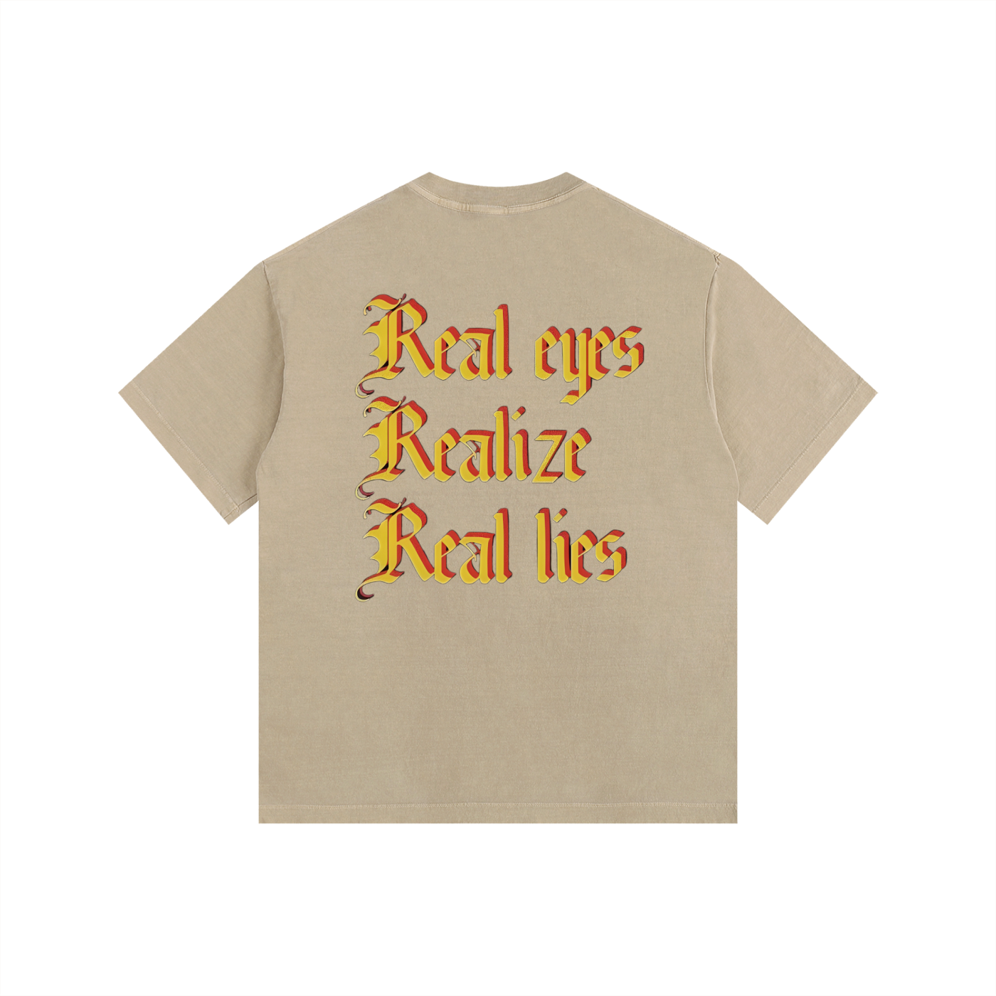 "MOTHAFUCKA / REAL EYES" T-SHIRT