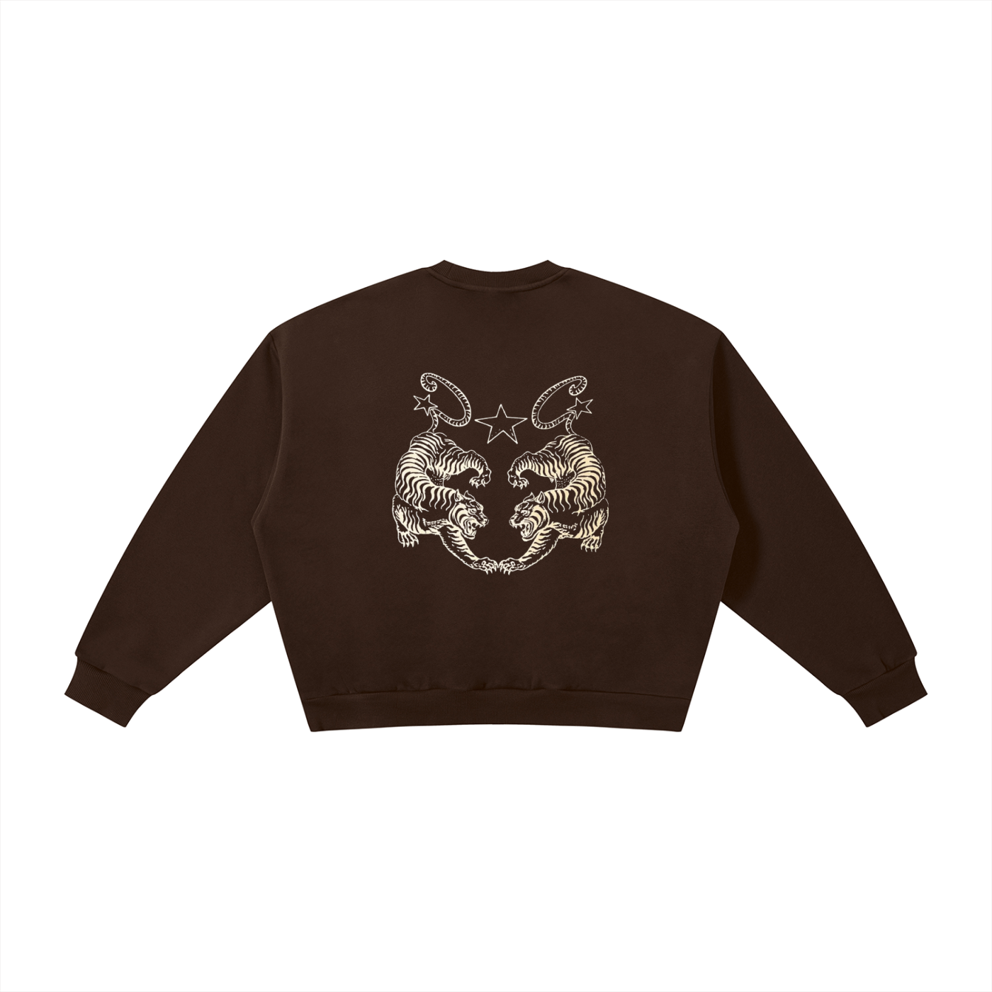 Boxy Fleece Crewneck Sweatshirt