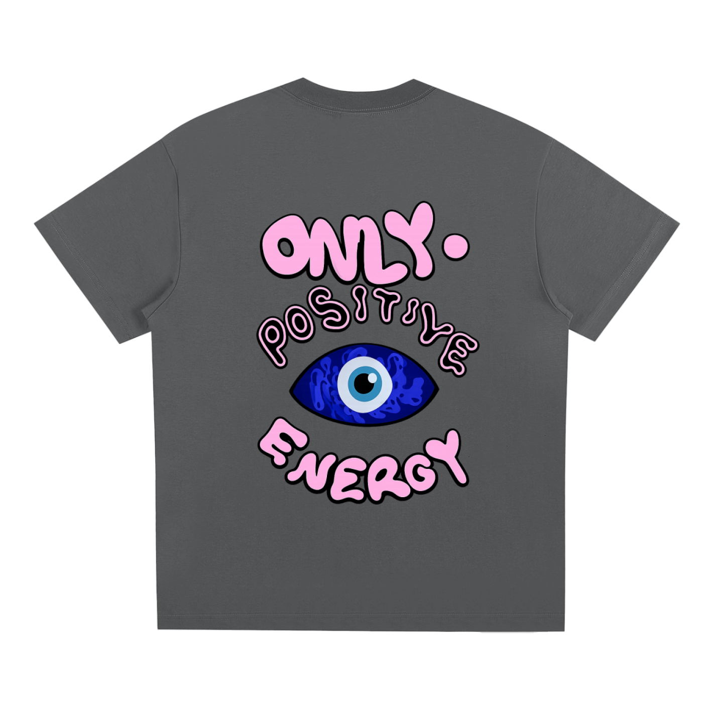 "F*CK OFF / ONLY POSITIVE ENERGY" T-SHIRT