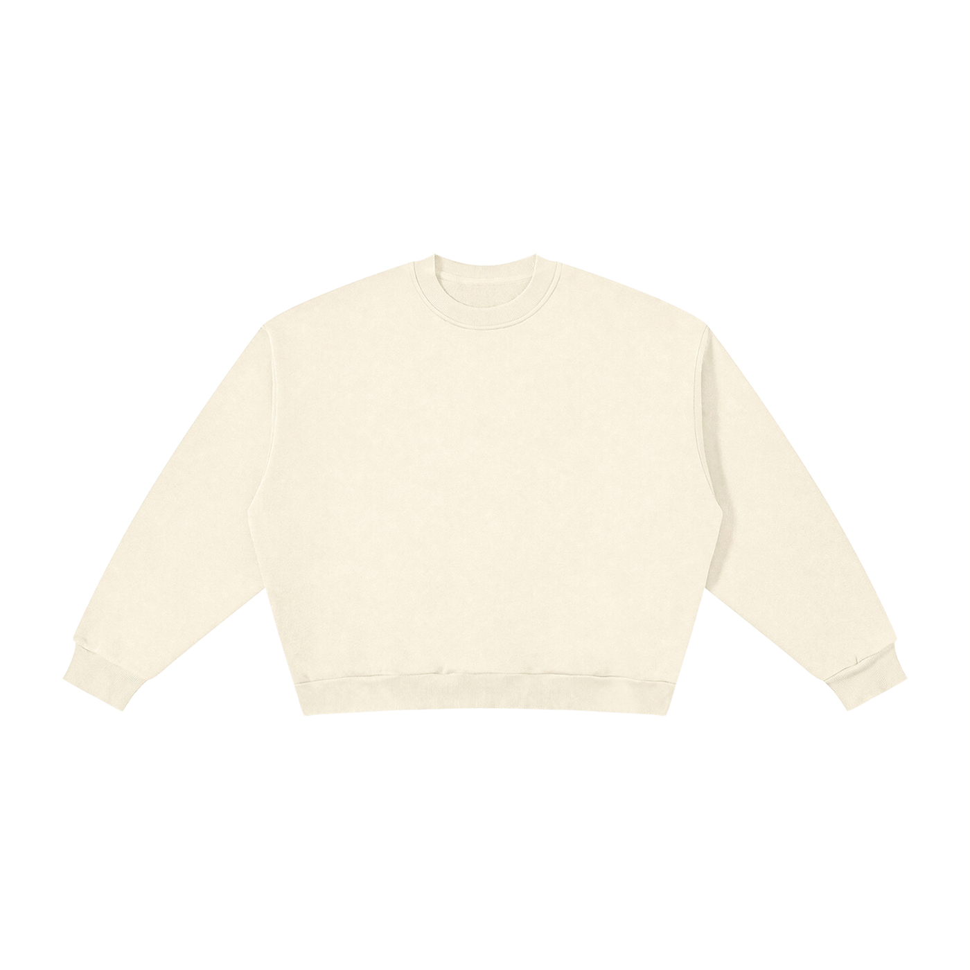 Boxy Fleece Crewneck Sweatshirt