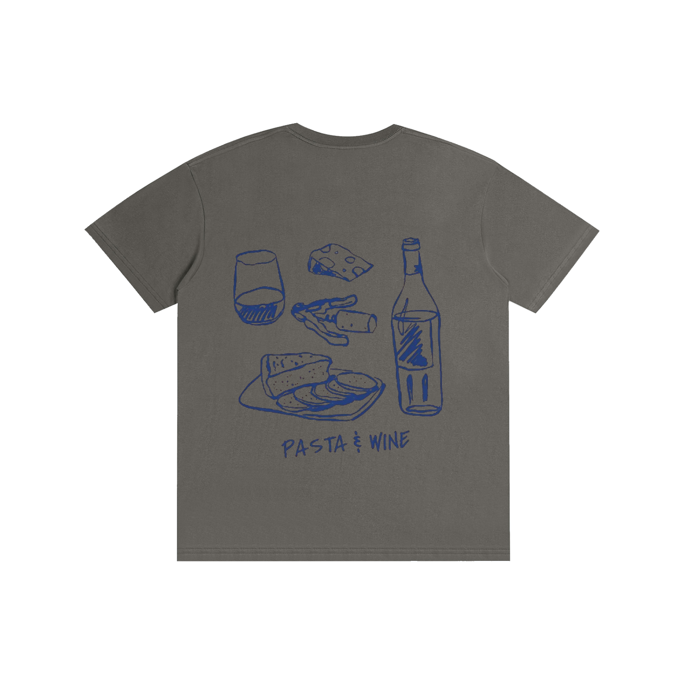 "PASTA & WINE" T-SHIRT