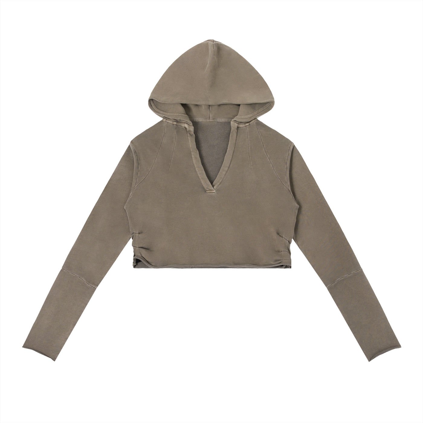 Bardibal Vintage Washed Raw Edge Hoodie