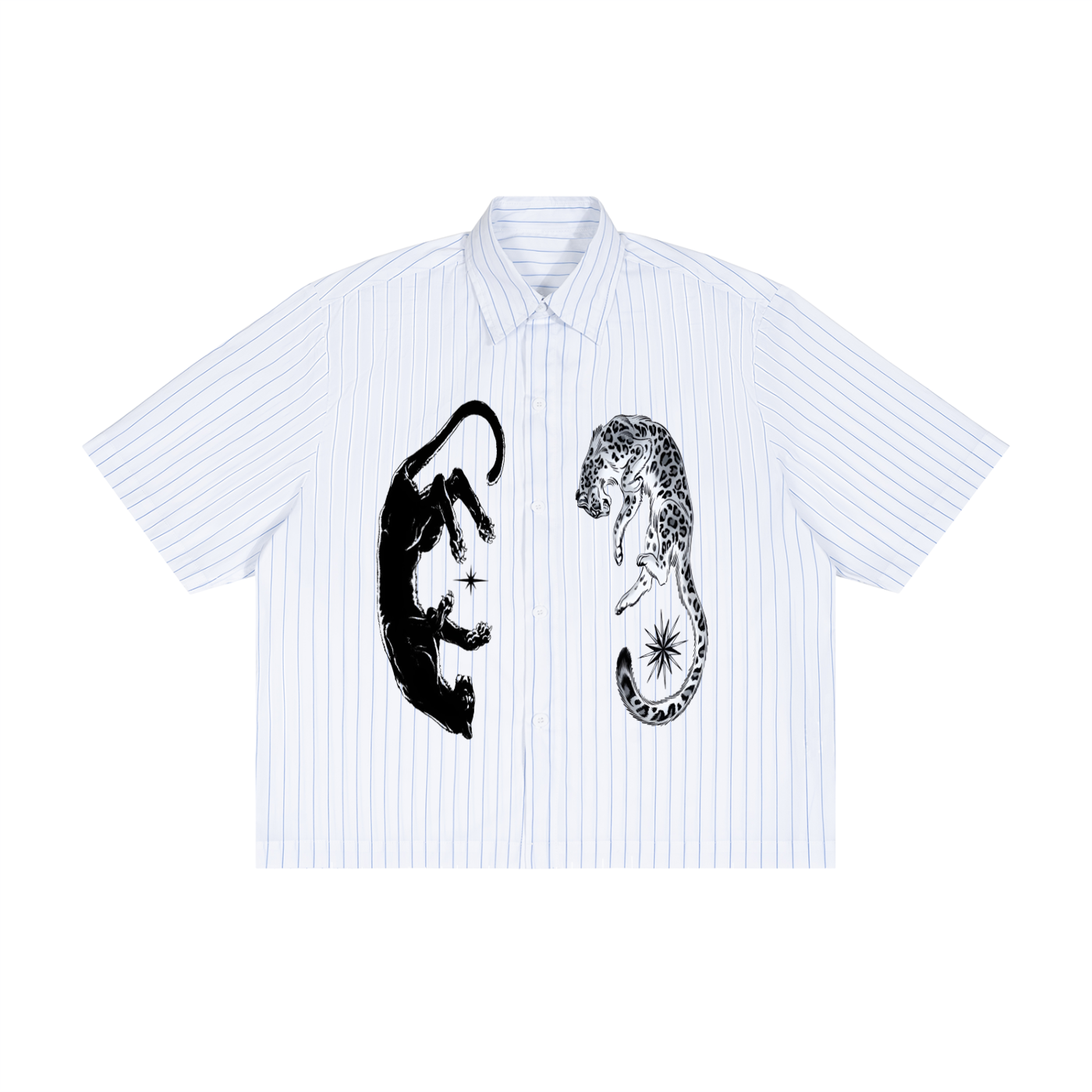 "BIG CATS / SONDER" BUTTON-UP SHIRT