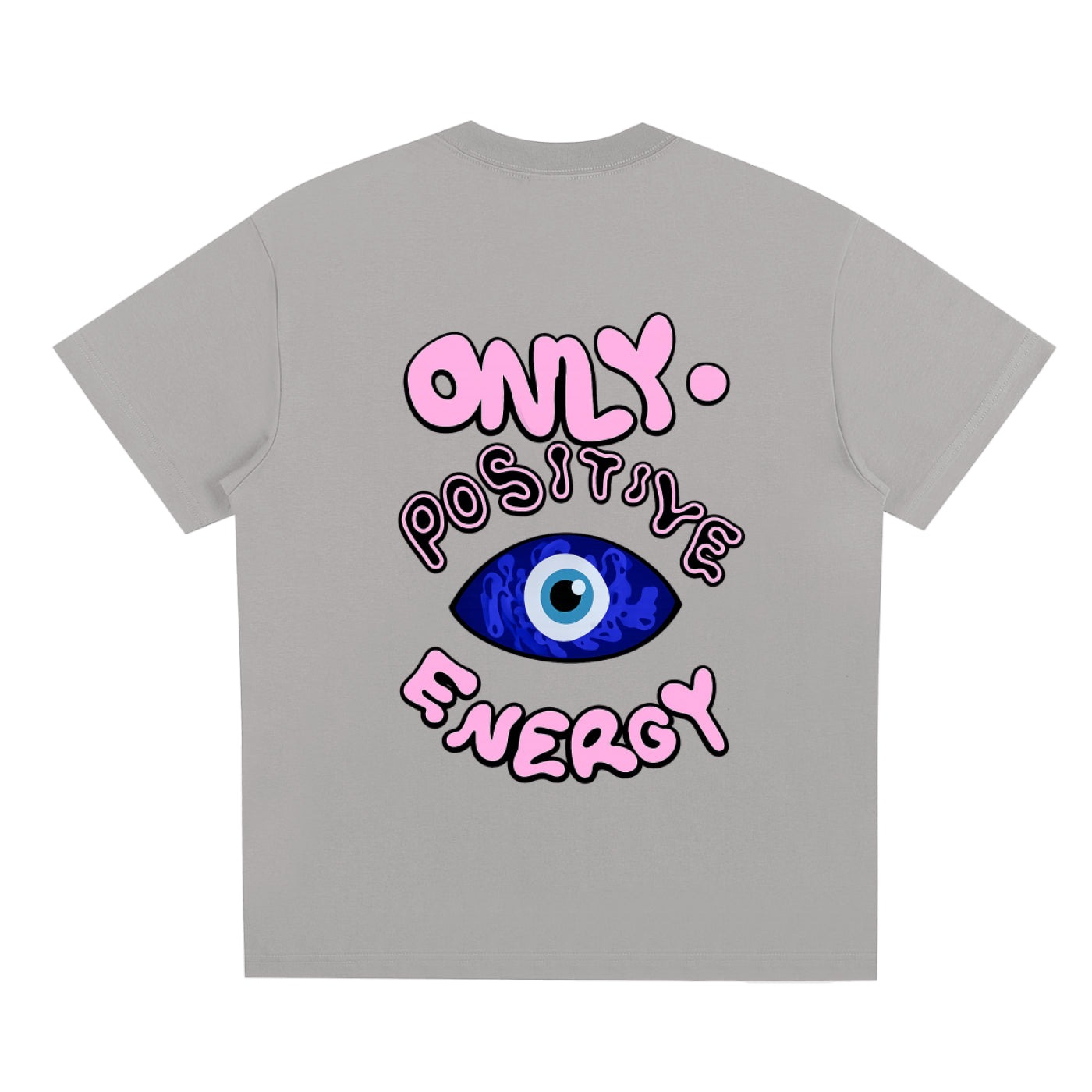 "F*CK OFF / ONLY POSITIVE ENERGY" T-SHIRT