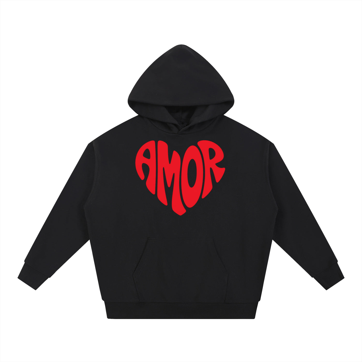 "AMOR / LOVE ACTUALLY IS ALL AROUND" HOODIE