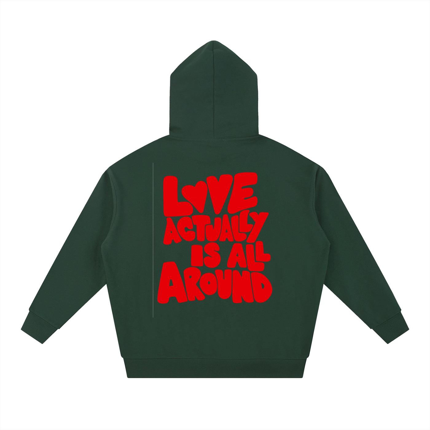 "AMOR / LOVE ACTUALLY IS ALL AROUND" HOODIE