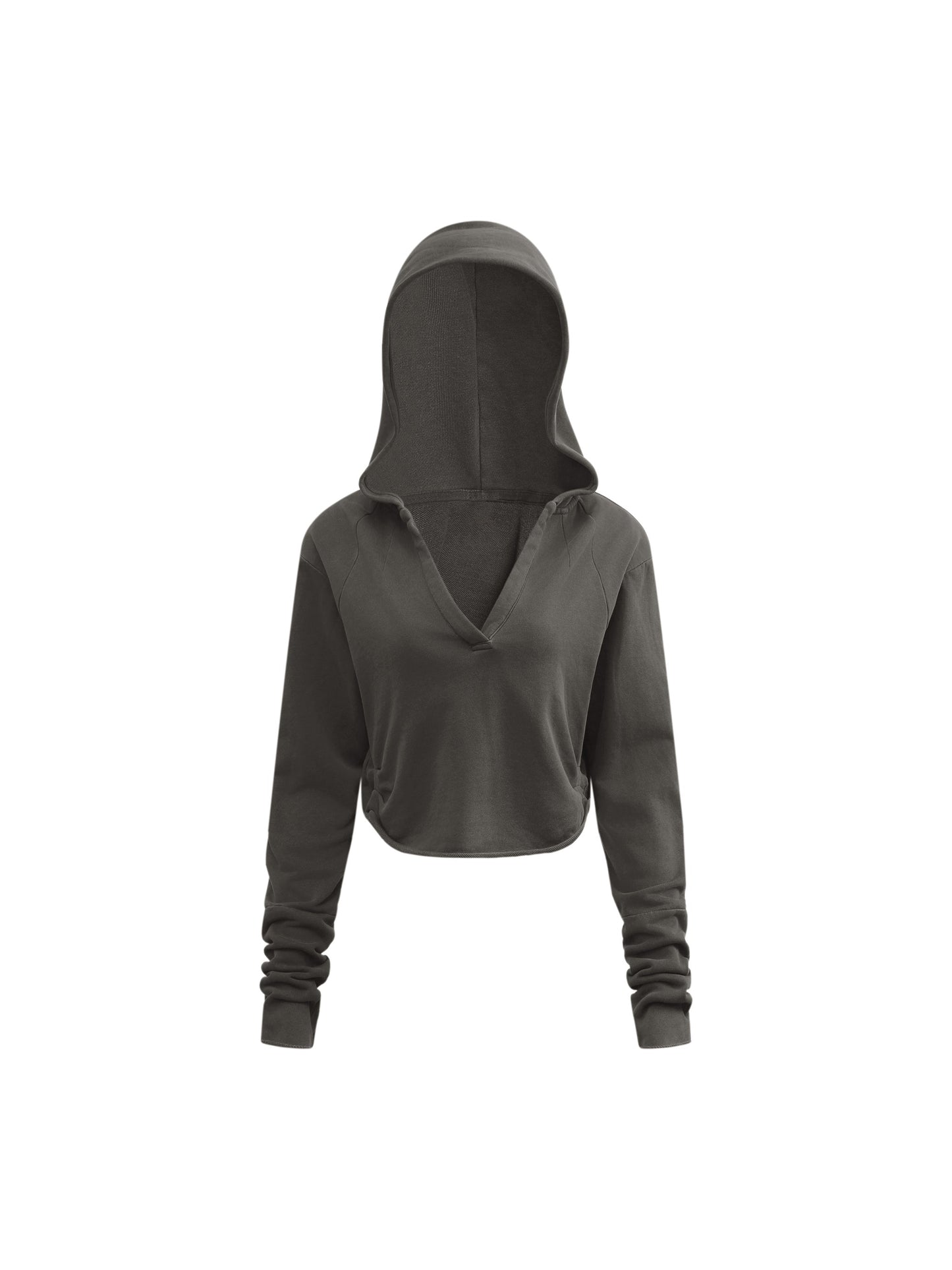 Bardibal Vintage Washed Raw Edge Hoodie