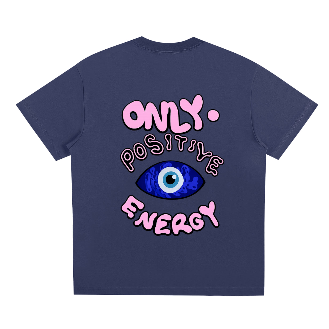 "F*CK OFF / ONLY POSITIVE ENERGY" T-SHIRT